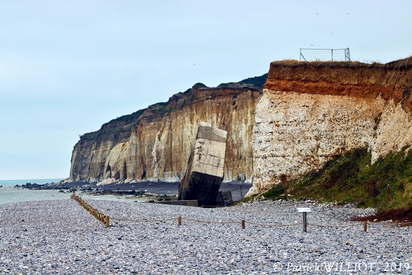 Blockhaus fallen from the cliff